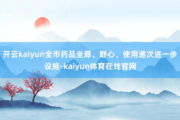 开云kaiyun全市药品坐蓐、野心、使用递次进一步设施-kaiyun体育在线官网